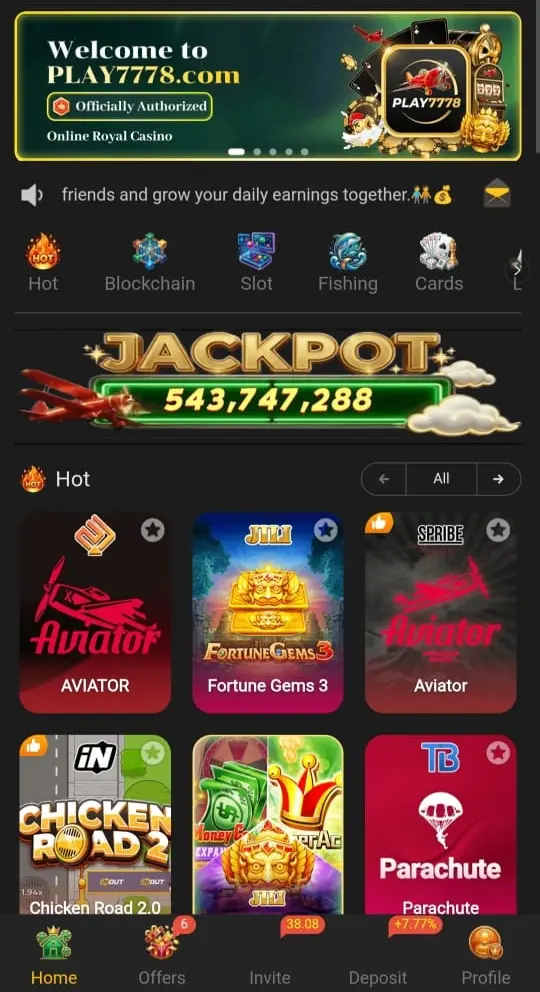 Play7778 Game