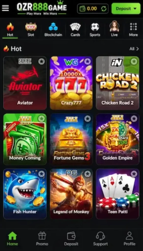 QZR888 Game